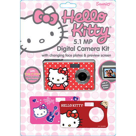 Hello Kitty Digital Camera Kit with 7.1MP Camera