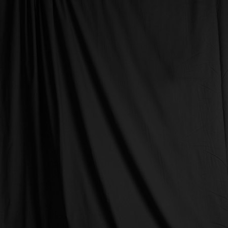 Savage Infinity Series 10x20' Lint Free ProCloth Cotton Background, Black