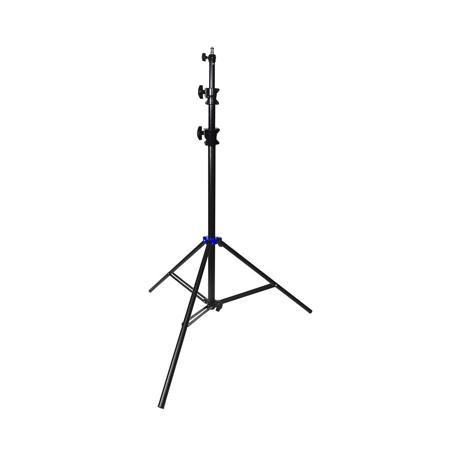 Savage 10' 3-Section Heavy Duty Air-Cushioned Light Stand, Black, Open Box