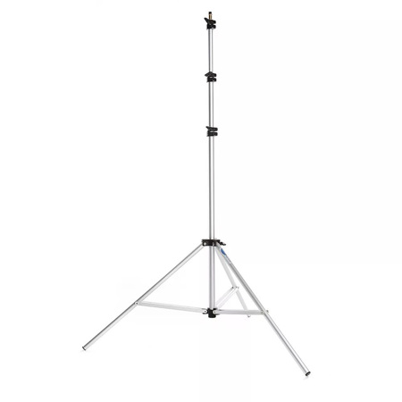 Savage 10' Aluminum Air-Cushioned Lightstand, Three Section, 5/8" Top Stud with 1/4"-20 Thread