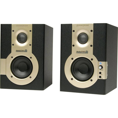 Samson MediaOne 3a 2-way Active Studio Monitors, Pair