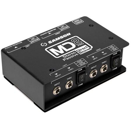 Samson MD2 Pro Stereo Passive Direct Box