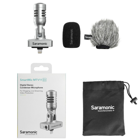 Saramonic SmartMic MTV11 Di Digital Stereo Condensor Microphone