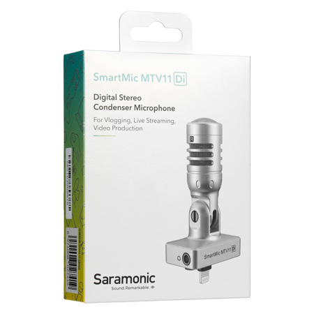 Saramonic SmartMic MTV11 Di Digital Stereo Condensor Microphone