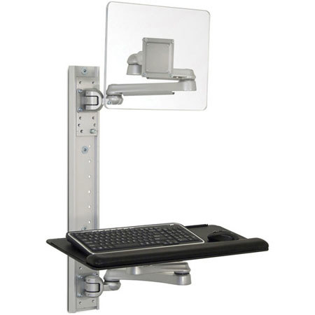 Savage Tech Table Single Monitor Wall Mount