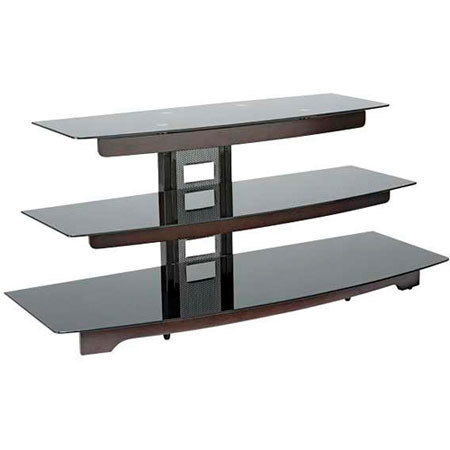 Sanus Systems BFAV550 50" 3-Shelf AV Stand, Chocolate Finish