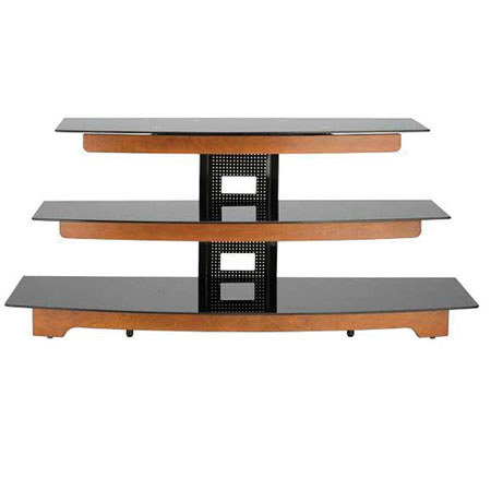 Sanus Systems BFAV550 50" Three Shelf Flat-Panel TV Stand, Chestnut