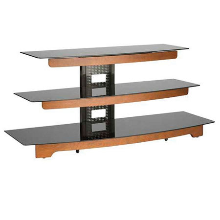 Sanus Systems BFAV550 50" Three Shelf Flat-Panel TV Stand, Chestnut