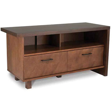 Sanus Systems BFV546 Audio Video Stand, Walnut