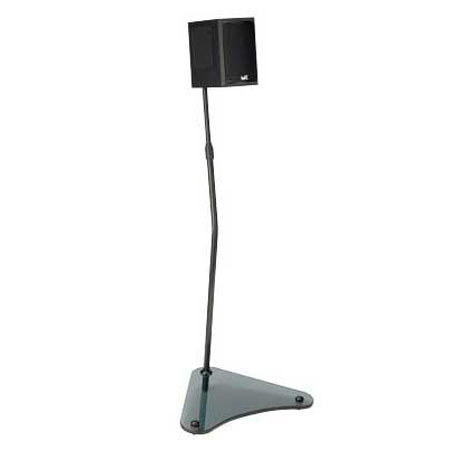 Sanus HTB4B Adjustable Satellite Speaker Stands, Pair