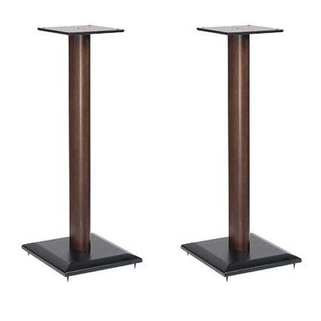 Sanus Systems NF30-MO1 Natural Foundations 30" Speaker Stand, Pair, Mocha/Black