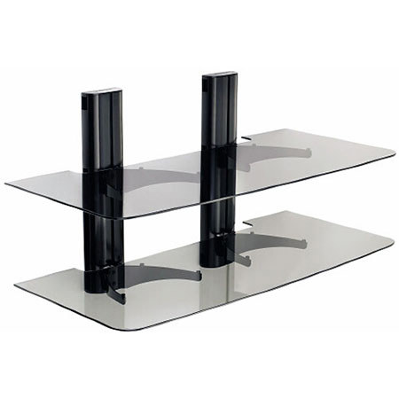 Sanus Systems VF2022 Two Shelf Dual Column AV Wall Mount