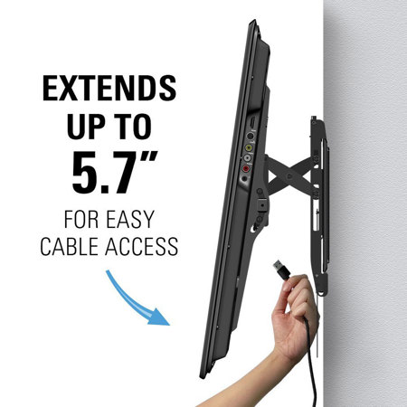 SANUS VLT6 Advanced Tilt Premium TV Wall Mount for 46-90" Displays