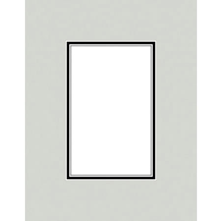 Savage 65462469 ProMatte 8x10in Photo Mat Gray/Black