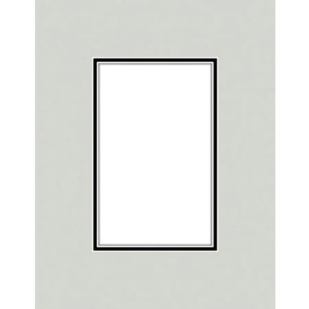 Savage 6462469 ProMatte 8x10in Photo Mat Gray/Black