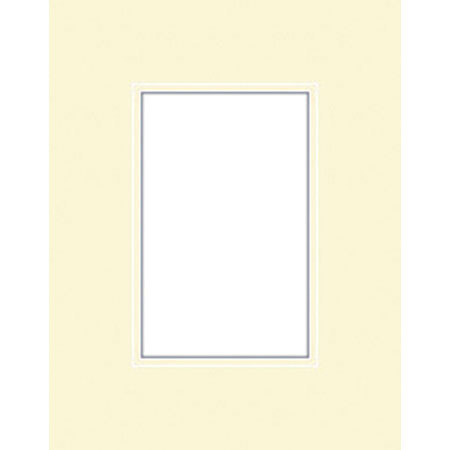 Savage ProMatte Double 11x14in Photo Mat Ivory/Ivory
