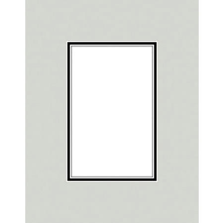 Savage ProMatte Double 11x14in Photo Mat Gray/Black