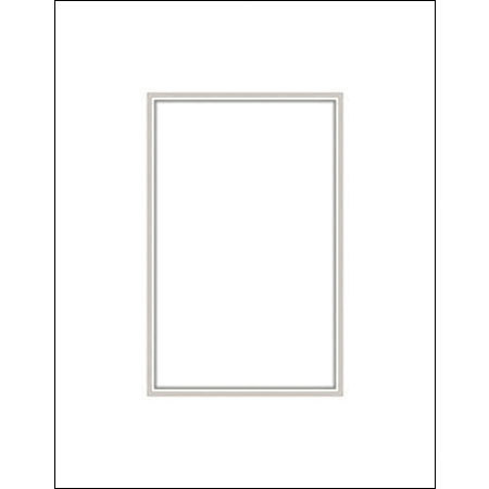 Savage ProMatte Double 11x14in Photo Mat Off White