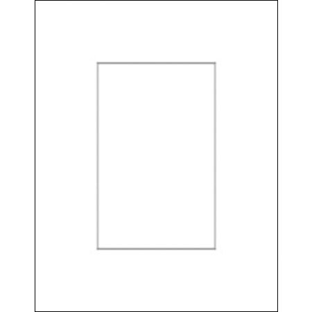 Savage ProMatte Single 16x20in Photo Mat, Polar White