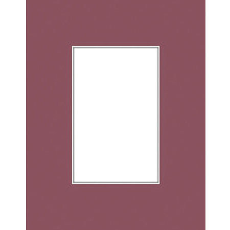 Savage ProMatte Single 5x7in Photo Mat, Merlot