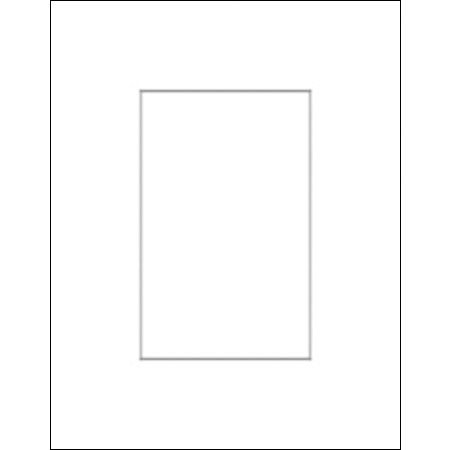 Savage 6001328 ProMatte 8x10in Photo Mat, Polar White
