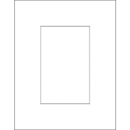 Savage 6002328 ProMatte 8x10in Photo Mat, Polar White