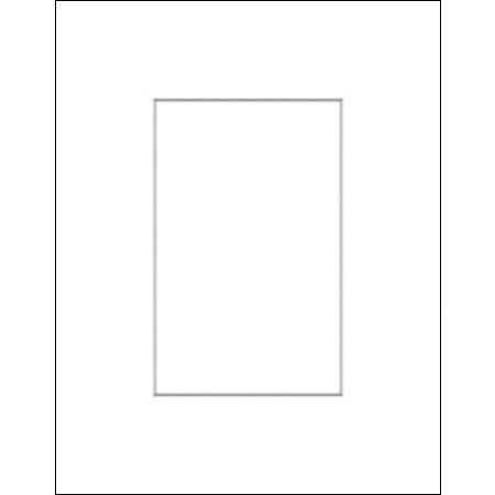 Savage 7004328 ProMatte 11x14in Photo Mat, Polar White