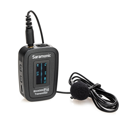Saramonic Blink 500 Pro TX Clip-On 2.4GHz Transmitter with SR-M1 Lavalier Mic