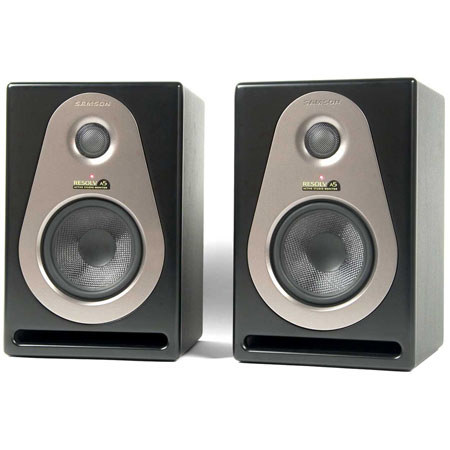 Samson Resolv A5 5" Active Studio Reference Monitor, Pair