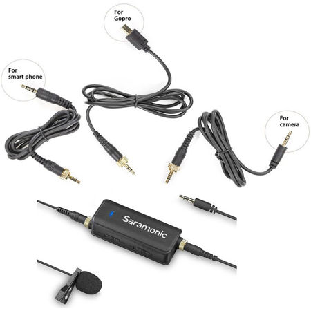 Saramonic SR-UM9-M1 Omnidirectional Premium Lavalier Microphone