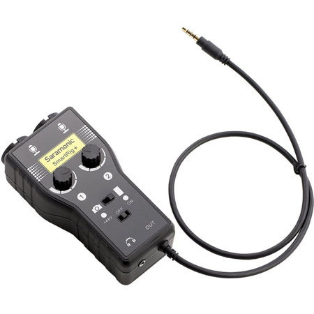 Saramonic SmartRig+ 2-Channel XLR/3.5mm Microphone Audio Mixer