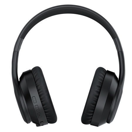 Saramonic SR-BH600 Wireless Bluetooth 5.0 Active Noise-Cancelling Over-Ear Headphones with 40mm Drivers and Leather Earpads