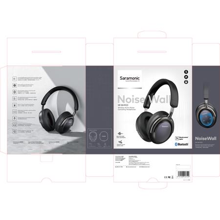 Saramonic SR-BH900 Advanced Wireless ANC and CVC 8.0 Over-Ear Headphones