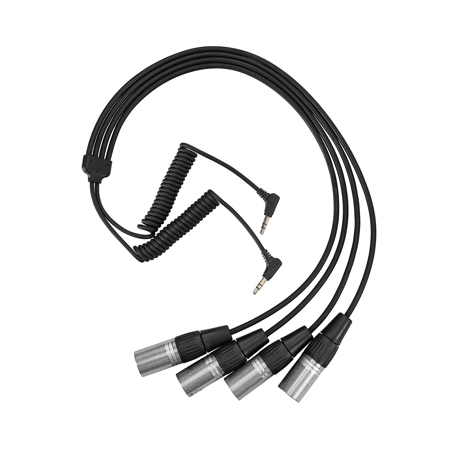 Saramonic SR-C2020 23.6" Dual 3.5mm TRS Male to Quad XLR Male Output Cable