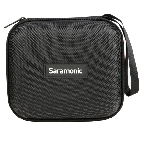Saramonic SR-CS2 Zippered Clamshell Protective Case with Strap for DK6 Headset Microphones