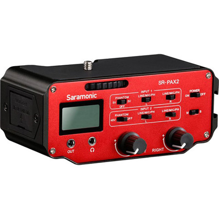 Saramonic SR-PAX2 Active 2 Channel Universal Audio Adapter
