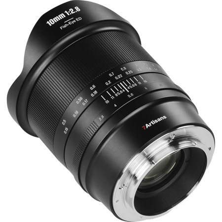 7artisans 10mm f/2.8 II Fisheye Lens for Sony E 10F28B-E II