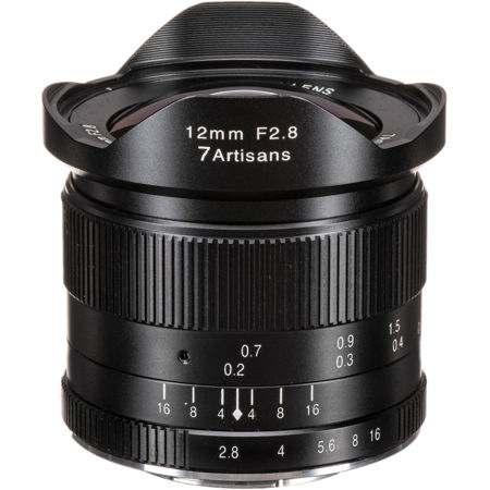 USED 7artisans Photoelectric 12mm f/2.8 Lens for Micro Four Thirds