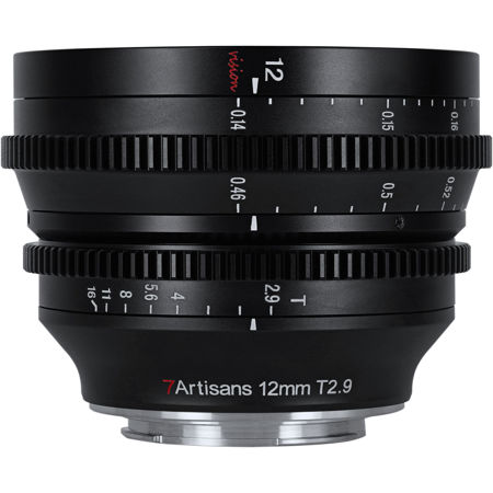 7artisans 12mm T2.9 Vision Cine Lens Micro Four Thirds