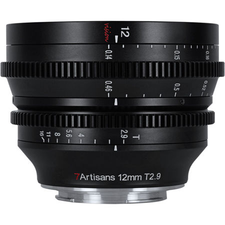 7artisans 12mm T2.9 Vision Cine Lens L Mount