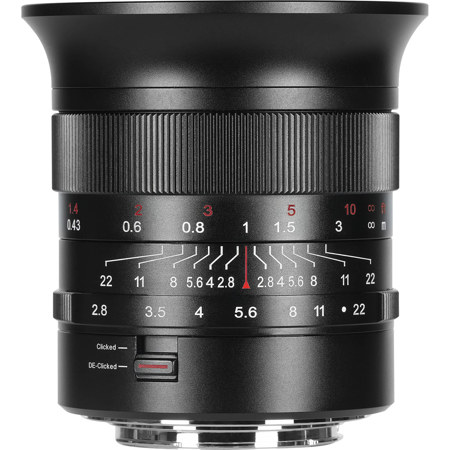 7artisans 14mm f/2.8 Lens, Black Nikon Z