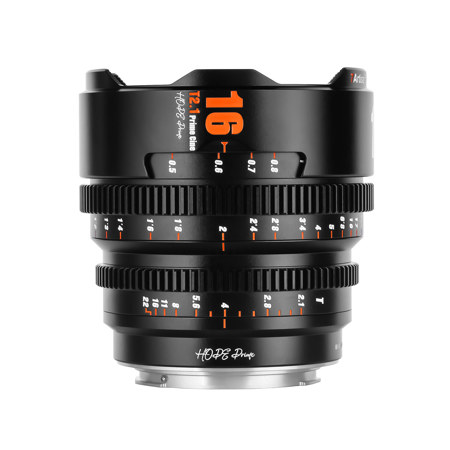 7Artisans Hope Series T2.1 Cinema Lens 16mm Black Micro Four Third
