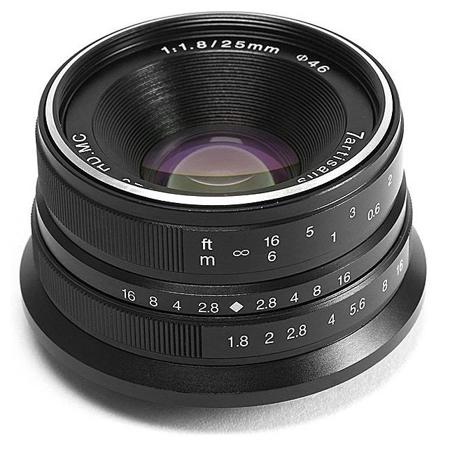 7artisans Photoelectric 25mm f/1.8 Lens for Canon EF-M, Black
