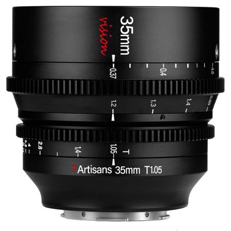 7Artisans 35mm f/1.6 レンズ 7artisans Photoelectric 35mm T1.05 Vision Cine Lens for Fujifilm X