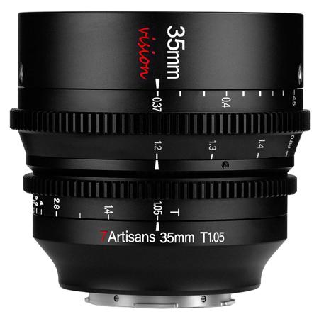 7artisans Photoelectric 35mm T1.05 Vision Cine Lens for Leica L, Black