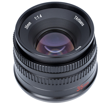 7artisans 35mm f/1.4 Lens for Fujifilm X, Black A010B-X - Adorama
