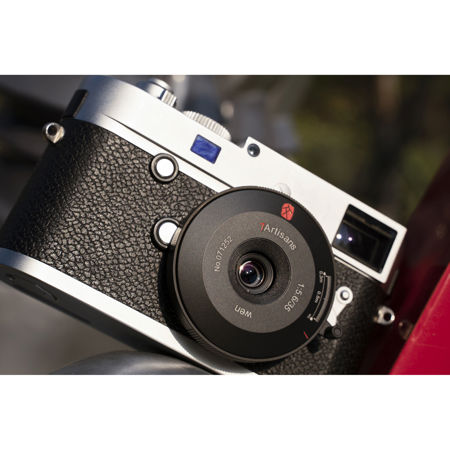 7artisans Photoelectric 35mm f/5.6 Pancake Lens for Leica M, Black