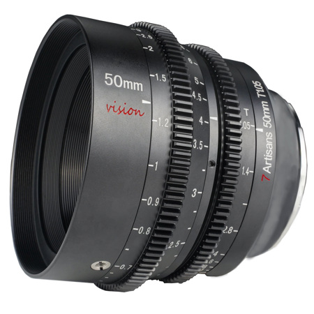 7artisans Photoelectric 50mm T1.05 Vision Cine Lens for Fujifilm X