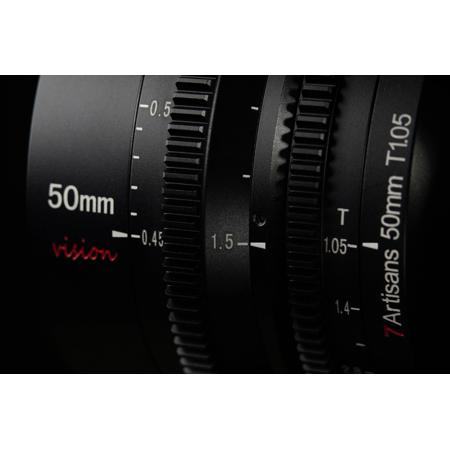 7artisans Photoelectric 50mm T1.05 Vision Cine Lens for Micro Four