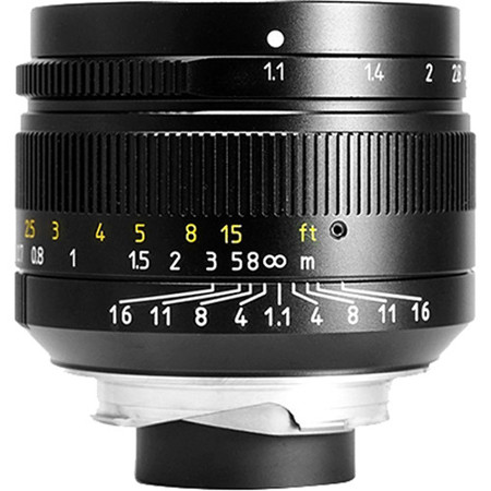 7artisans Photoelectric 50mm f/1.1 Lens for Leica M Mount - Black